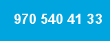 970 540 41 33 970 540 41 33